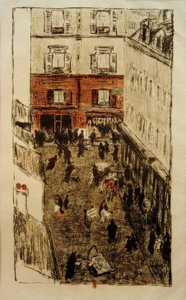 Coin de rue, vue d
