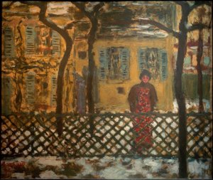 Derrière la grille - Pierre Bonnard