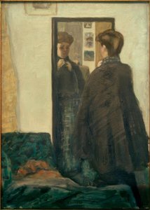 Femme devant le miroir - Pierre Bonnard