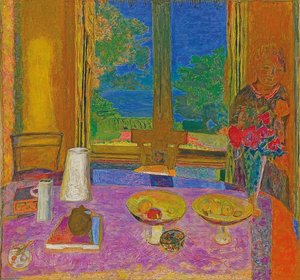 Grande salle à manger sur le jardin