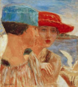 Jeunes filles à la mouette