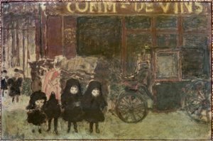 Le fiacre ou Le commerce de vins ou La sortie de l’école