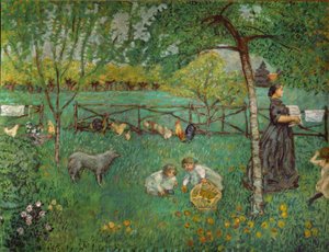 Le grand jardin au Clos