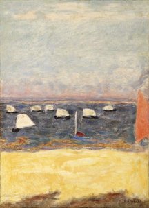 Les Voiliers, régates, vers 1932