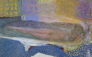 Nu dans le bain