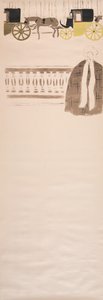 Promenade des nourrices, frise de carrosses - Pierre Bonnard
