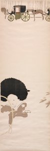 Promenade des nourrices, Frise des carrosses, 1895 - Pierre Bonnard