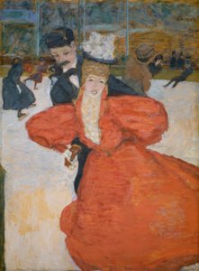 Palais des glaces, ou Les patineurs - Pierre Bonnard