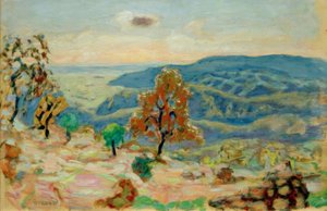 Paysage de montagne - Pierre Bonnard