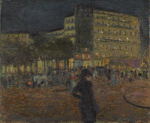 Place Pigalle la nuit - Pierre Bonnard