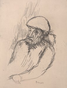 Portrait de Renoir, vers 1916 (eau-forte)