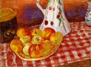 Pommes rouges et jaunes - Pierre Bonnard