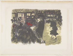 Place la nuit - Pierre Bonnard