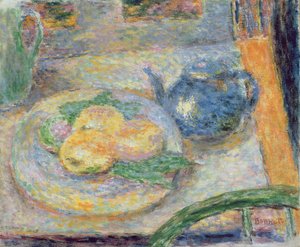 Nature morte avec théière