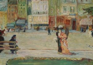 Scène de rue, Avenue Clichy, Paris