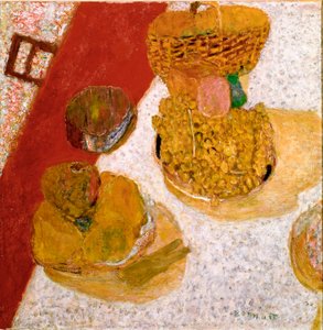 Coin de table Nature morte de fruits