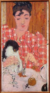 Le chemisier à carreaux, 1892 - Pierre Bonnard