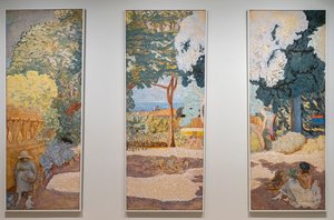 La Méditerranée. Triptyque. Étude à Saint-Tropez