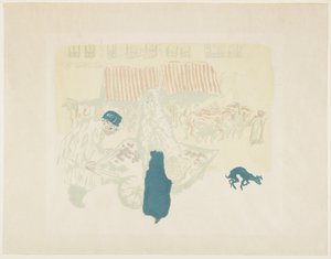 Le vendeur de légumes, c. 1897 - Pierre Bonnard