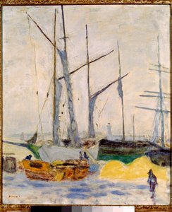 Le port de Cannes - Pierre Bonnard