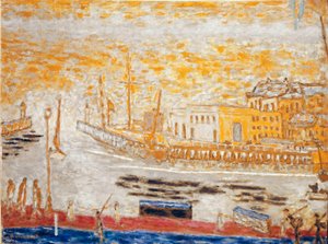 Trouville, la sortie du port