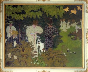 Crépuscule ou Partie de croquet - Pierre Bonnard