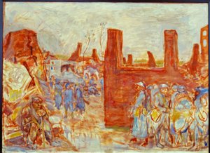 Village en ruine aux environs de Ham - Pierre Bonnard