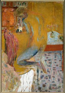 Femme à sa toilette