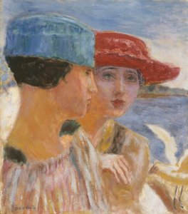 Jeunes filles avec une mouette, 1917