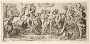 Bacchus et son entourage
