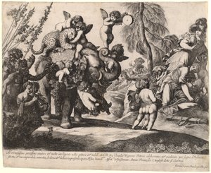 Bacchus avec Diane et Minerve