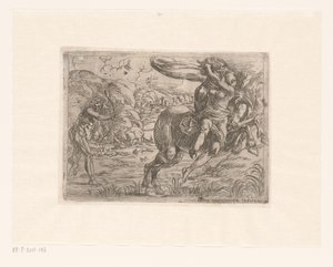Hercule sauve Déjanire de Nessus