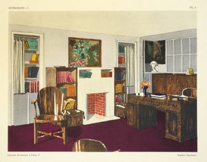 Cabinet de travail I, à Paris, illustration de 