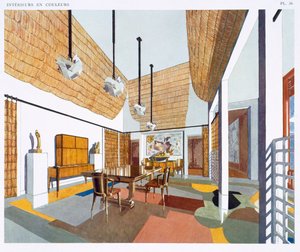 Salle à manger de style colonial, tirée de 