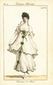 Femme dansant à un bal, Paris - Pierre Charles Baquoy