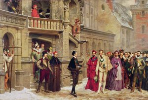 Henri III et le duc de Guise, 1855