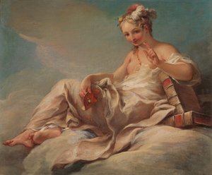 Comédie, vers 1736