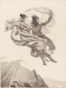 Zéphyr et Psyché - Pierre Claude François Delorme