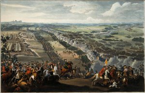 La Bataille de Poltava le 27 juin 1709, après 1724