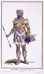 Une femme du Honduras - Pierre Duflos