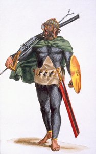 Un guerrier des îles du Cap-Vert, de 