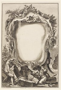 Cartouche pour le Commerce (Cartouche entouré d