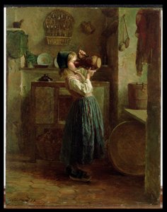 Se servant elle-même, 1859