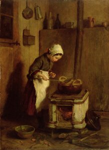 La Petite Ménagère, 1857 - Pierre Edouard Frere