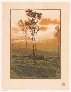Paysage - Pierre Eugène Vibert
