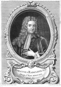 John Radcliffe, médecin anglais, 1747