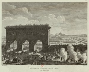 Fédération générale faite à Paris le 14 juillet 1790