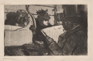 Le train du soir - Pierre Georges Jeanniot