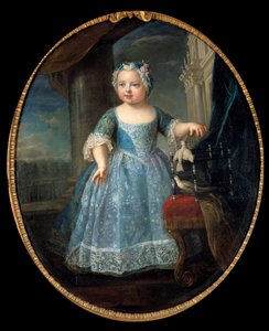 Portrait de Louise Marie de France (1728-1733) dite Madame, troisième fille de Louis XV