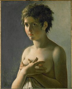 Jeune fille en buste …